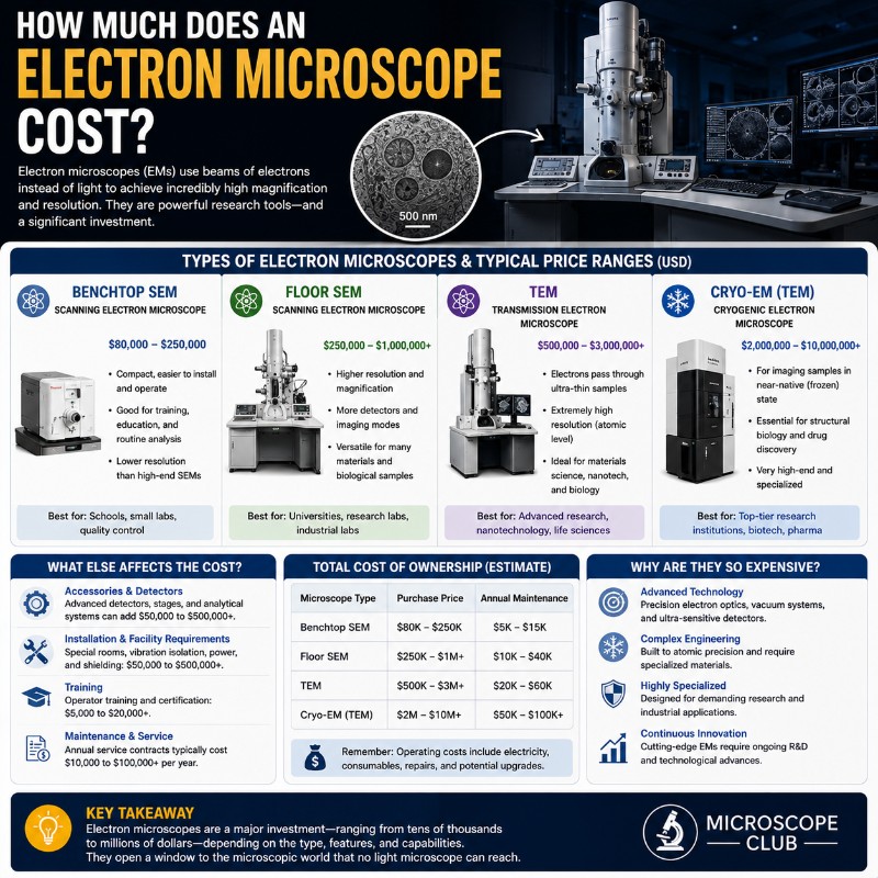 Photo of How Much Does An Electron Microscope Cost?