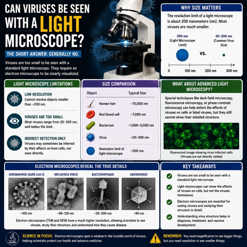 Photo of Can Viruses Be Seen With A Light Microscope_