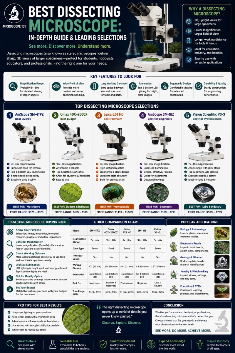 Photo of Best Dissecting Microscope: In-Depth Guide & Leading Selections