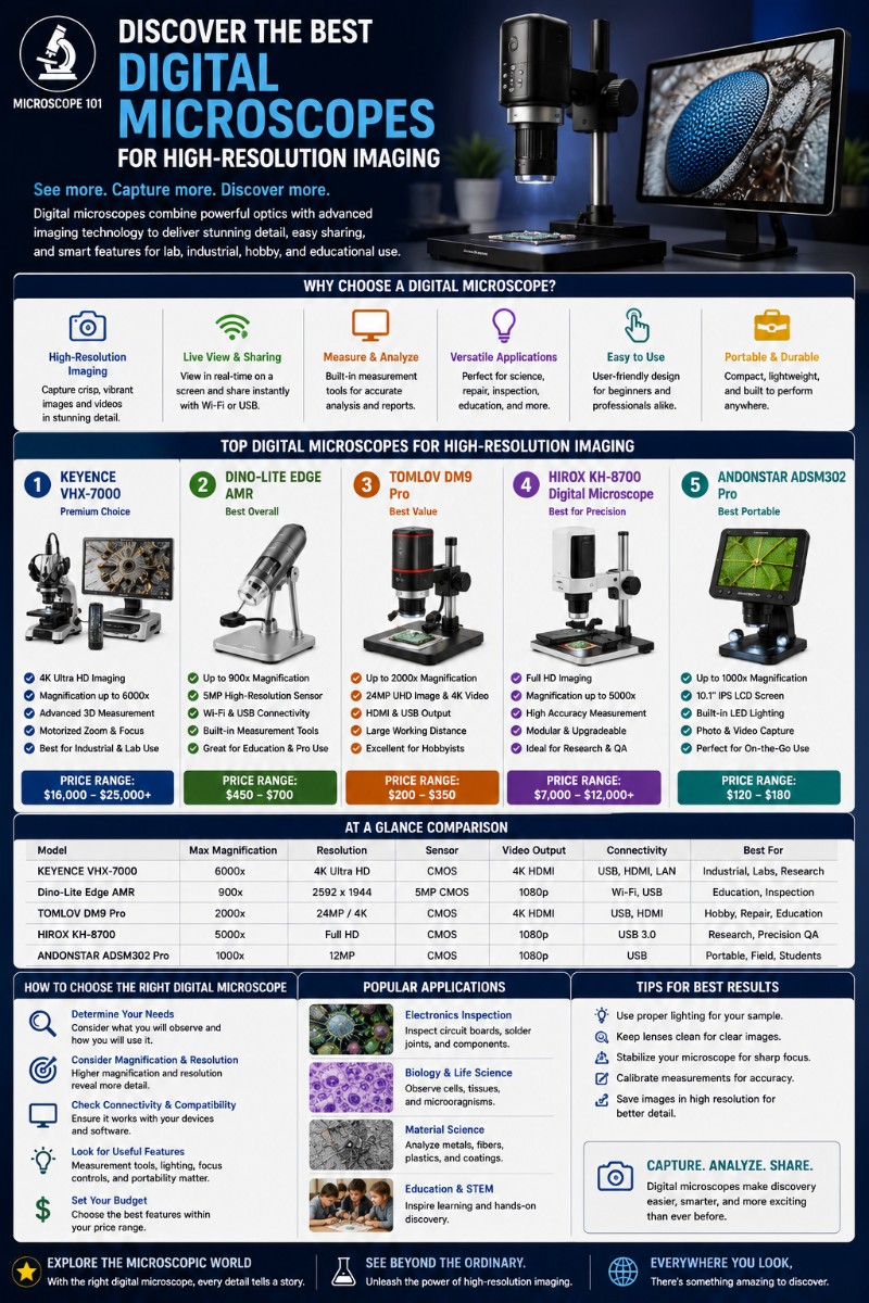 Best digital microscopes