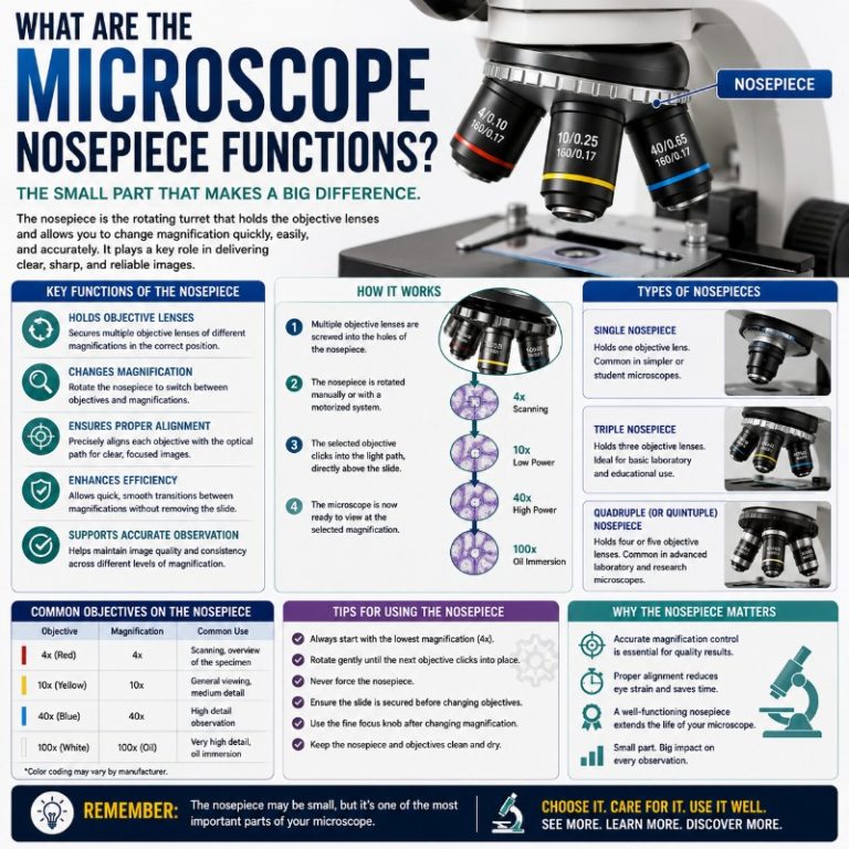 Photo of What Are The Microscope Nosepiece Functions_