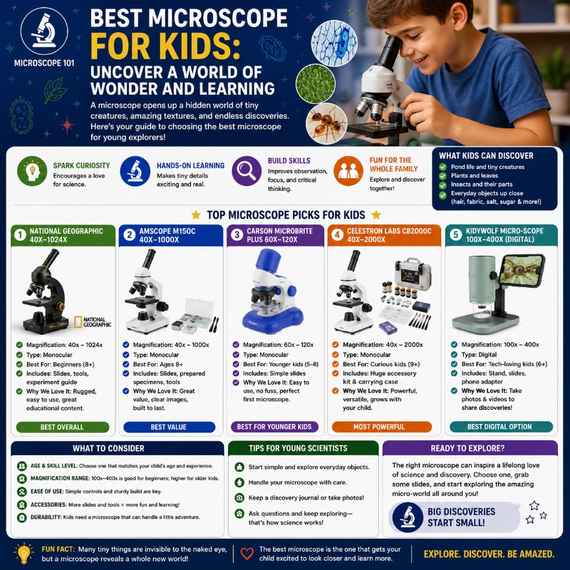 Best microscopes for kids