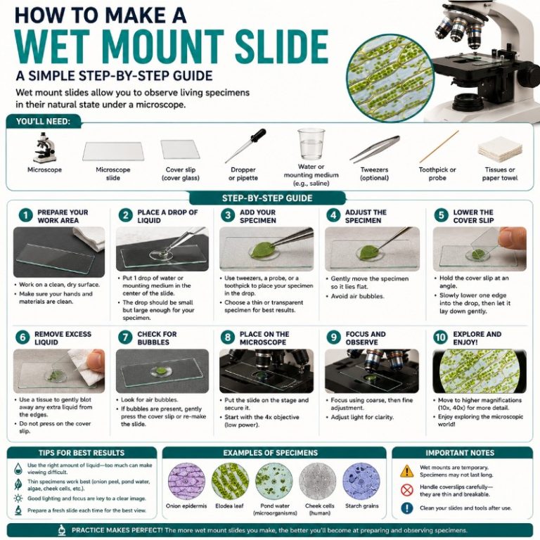 Photo of How to Make a Wet Mount Slide (Step-by-Step)