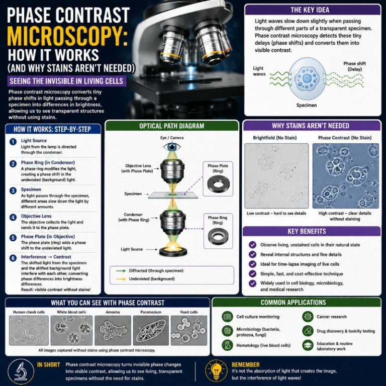 Photo of Phase Contrast Microscopy: How It Works (and Why Stains Aren't Needed)