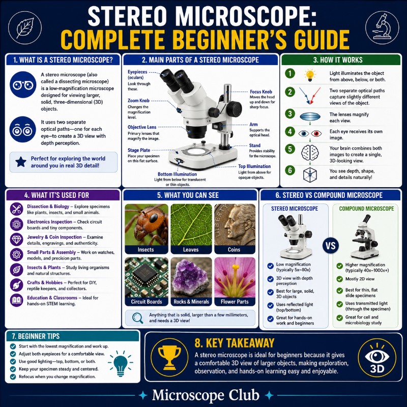 Photo of Stereo Microscope: Complete Beginner's Guide