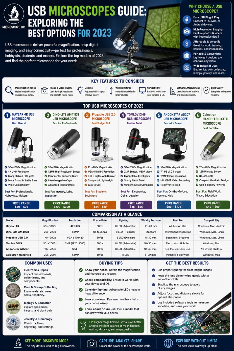 Photo of USB Microscopes Guide: Exploring the Best Options for 2023