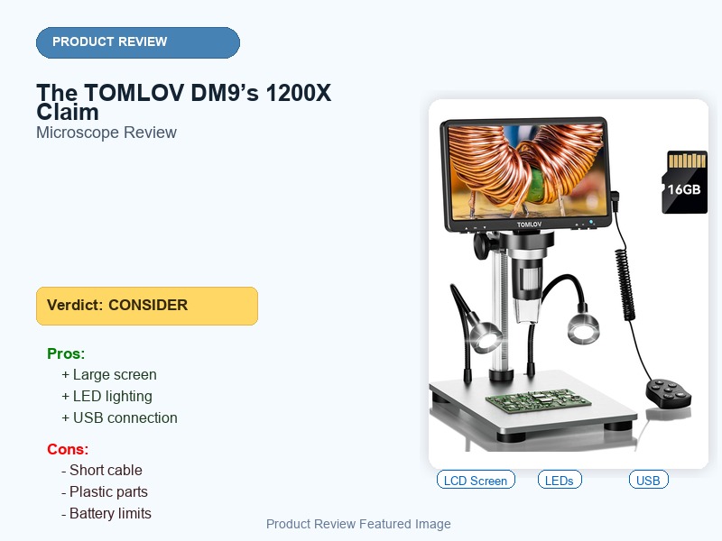 The TOMLOV DM9’s 1200X Claim review featured image with verdict, pros and cons