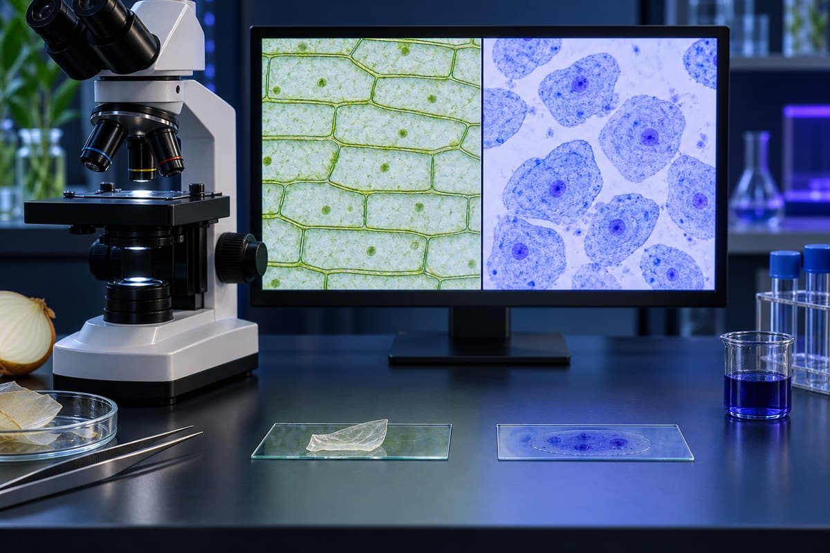 Plant Cell vs Animal Cell: Structure and Microscope View